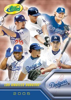 2005 Topps eTopps #15 Los Angeles Dodgers Front