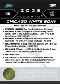 2005 Topps eTopps #7 Chicago White Sox Back