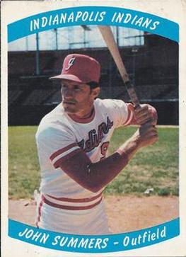 1978 Indianapolis Indians #12 Champ Summers Front