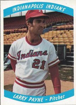 1978 Indianapolis Indians #13 Larry Payne Front