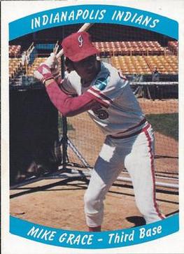 1978 Indianapolis Indians #16 Mike Grace Front
