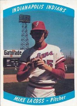 1978 Indianapolis Indians #5 Mike LaCoss Front