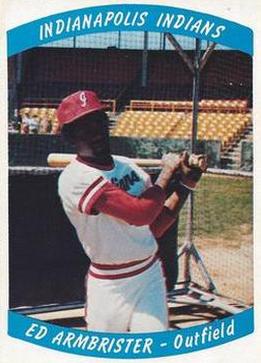 1978 Indianapolis Indians #8 Ed Armbrister Front