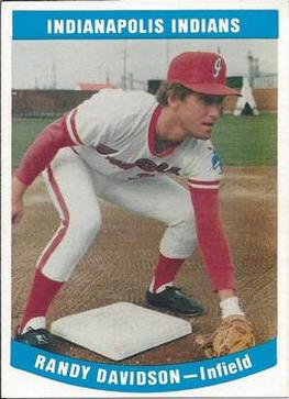 1979 Indianapolis Indians #13 Randy Davidson Front