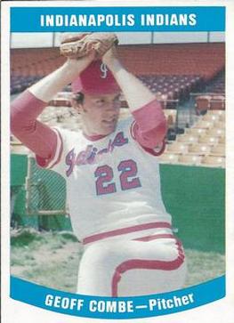 1979 Indianapolis Indians #19 Geoff Combe Front