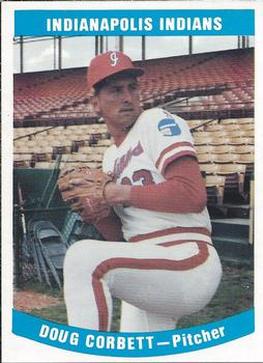 1979 Indianapolis Indians #12 Doug Corbett Front