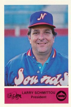 1979 Nashville Sounds #NNO Larry Schmittou Front