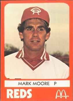1980 TCMA Cedar Rapids Reds #1 Mark Moore Front