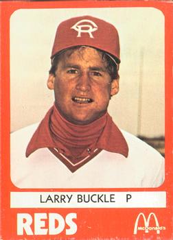 1980 TCMA Cedar Rapids Reds #5 Larry Buckle Front