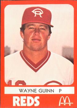 1980 TCMA Cedar Rapids Reds #26 Wayne Guinn Front