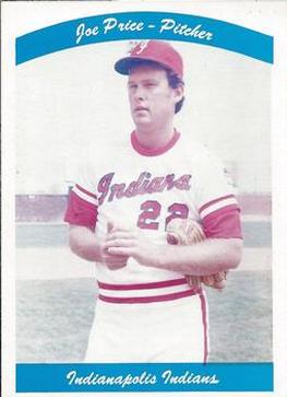 1980 Indianapolis Indians #5 Joe Price Front