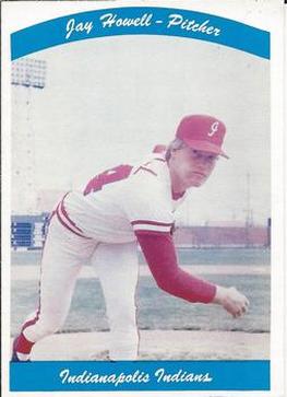 1980 Indianapolis Indians #11 Jay Howell Front