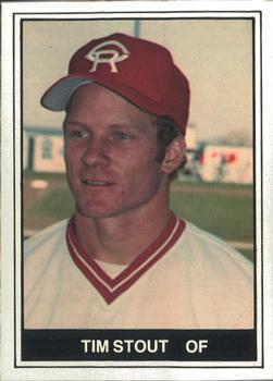 1982 TCMA Cedar Rapids Reds #22 Tim Stout Front