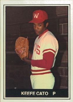 1982 TCMA Waterbury Reds #3 Keefe Cato Front