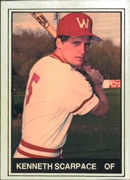 1982 TCMA Waterbury Reds #19 Kenneth Scarpace Front