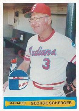1982 Indianapolis Indians #2 George Scherger Front