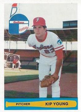 1982 Indianapolis Indians #3 Kip Young Front