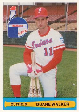 1982 Indianapolis Indians #6 Duane Walker Front