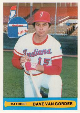 1982 Indianapolis Indians #12 Dave Van Gorder Front