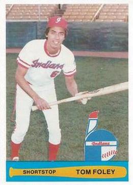 1982 Indianapolis Indians #20 Tom Foley Front