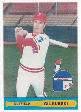 1982 Indianapolis Indians #28 Gil Kubski Front