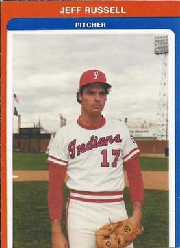 1983 Indianapolis Indians #14 Jeff Russell Front