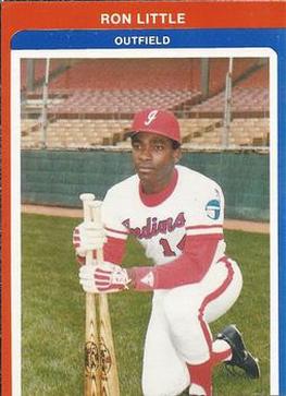 1983 Indianapolis Indians #20 Ronald Little Front