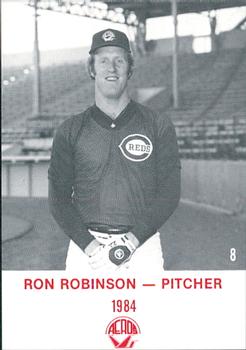 1984 Rock's Dugout Wichita Aeros #8 Ron Robinson Front