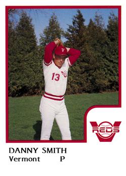 1986 ProCards Vermont Reds #NNO Danny Smith Front