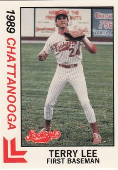 1989 Best Chattanooga Lookouts #10 Terry Lee Front