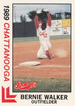 1989 Best Chattanooga Lookouts #20 Bernie Walker Front