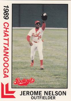 1989 Best Chattanooga Lookouts #23 Jerome Nelson Front