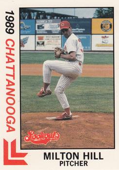 1989 Best Chattanooga Lookouts #6 Milt Hill Front