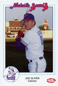 1989 Hills Nashville Sounds #NNO Joe Oliver Front