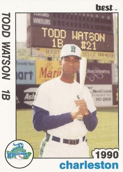 1990 Best Charleston Wheelers #19 Todd Watson Front