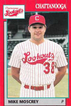 1990 Grand Slam Chattanooga Lookouts #22 Mike Moscrey Front