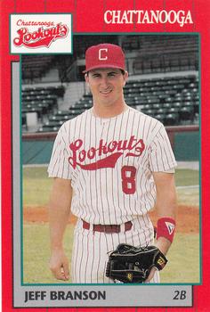 1990 Grand Slam Chattanooga Lookouts #6 Jeff Branson Front
