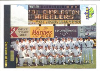 1991 Classic Best Charleston Wheelers #28 Checklist Front