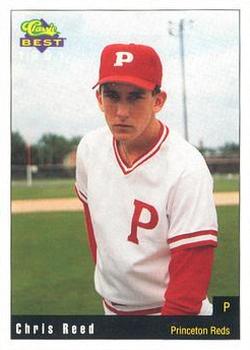 1991 Classic Best Princeton Reds #6 Chris Reed Front