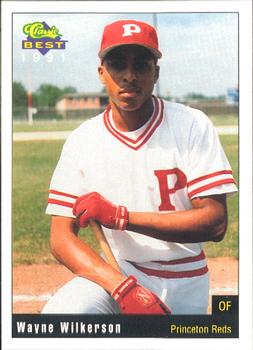 1991 Classic Best Princeton Reds #21 Wayne Wilkerson Front