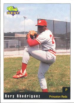 1991 Classic Best Princeton Reds #22 Rory Rhodriguez Front