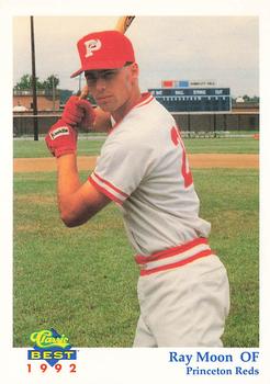 1992 Classic Best Princeton Reds #5 Ray Moon Front