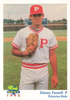 1992 Classic Best Princeton Reds #15 Denny Fussell Front