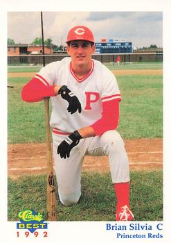 1992 Classic Best Princeton Reds #18 Brian Silvia Front