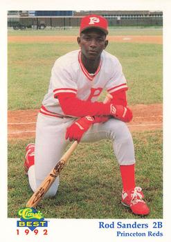 1992 Classic Best Princeton Reds #21 Rod Sanders Front