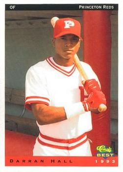 1993 Classic Best Princeton Reds #14 Darran Hall Front