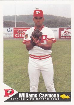 1994 Classic Best Princeton Reds #6 Williams Carmona Front