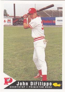 1994 Classic Best Princeton Reds #7 John Difilippo Front