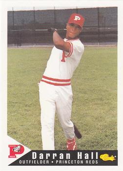 1994 Classic Best Princeton Reds #11 Darran Hall Front