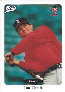 1996 Best Indianapolis Indians #3 Jim Thrift Front